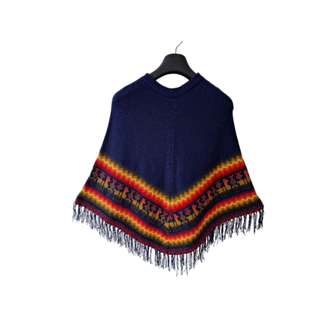 poncho zonder mouw blauw poncho zonder mouw blauw