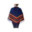 poncho zonder mouw blauw