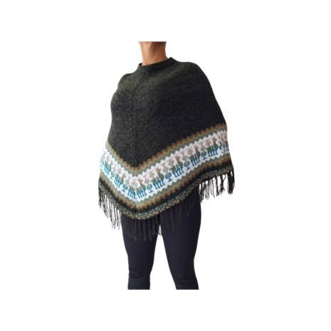 poncho zonder mouw groen poncho zonder mouw groen