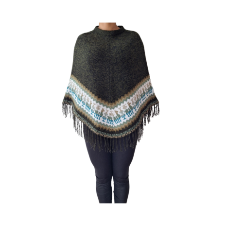 poncho zonder mouw groen poncho zonder mouw groen