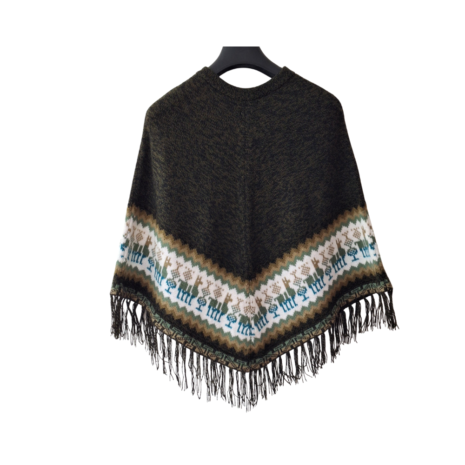 poncho zonder mouw groen poncho zonder mouw groen